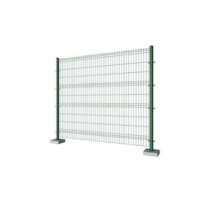 Забор из заборной секции «Оптима Лайт» и стального прутка 3,5 мм