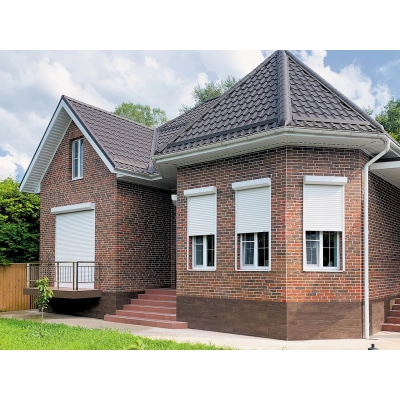 Рольставни на окна из пенозаполненного роллетного профиля RH45N