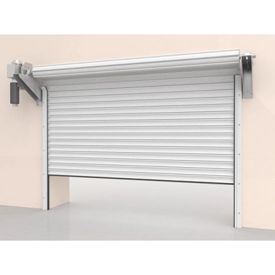 Рулонные ворота из стальных профилей (взломоустойчивые) RHS117, RHS117P с вальным электроприводом