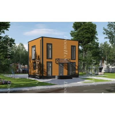 Модульный дом EFFECT LIGHT 88 WIDE WINDOWS